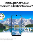 Smartphone Samsung Galaxy A17 5G, 128GB, 4GB, 50MP Tela 6.7" - Preto