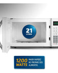 Micro-Ondas, Mondial, Branco, 1200W - MO-01-21-W 220v