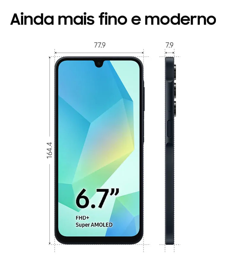 Smartphone Samsung Galaxy A16 5G 128gb 4gb Ram - Azul escuro