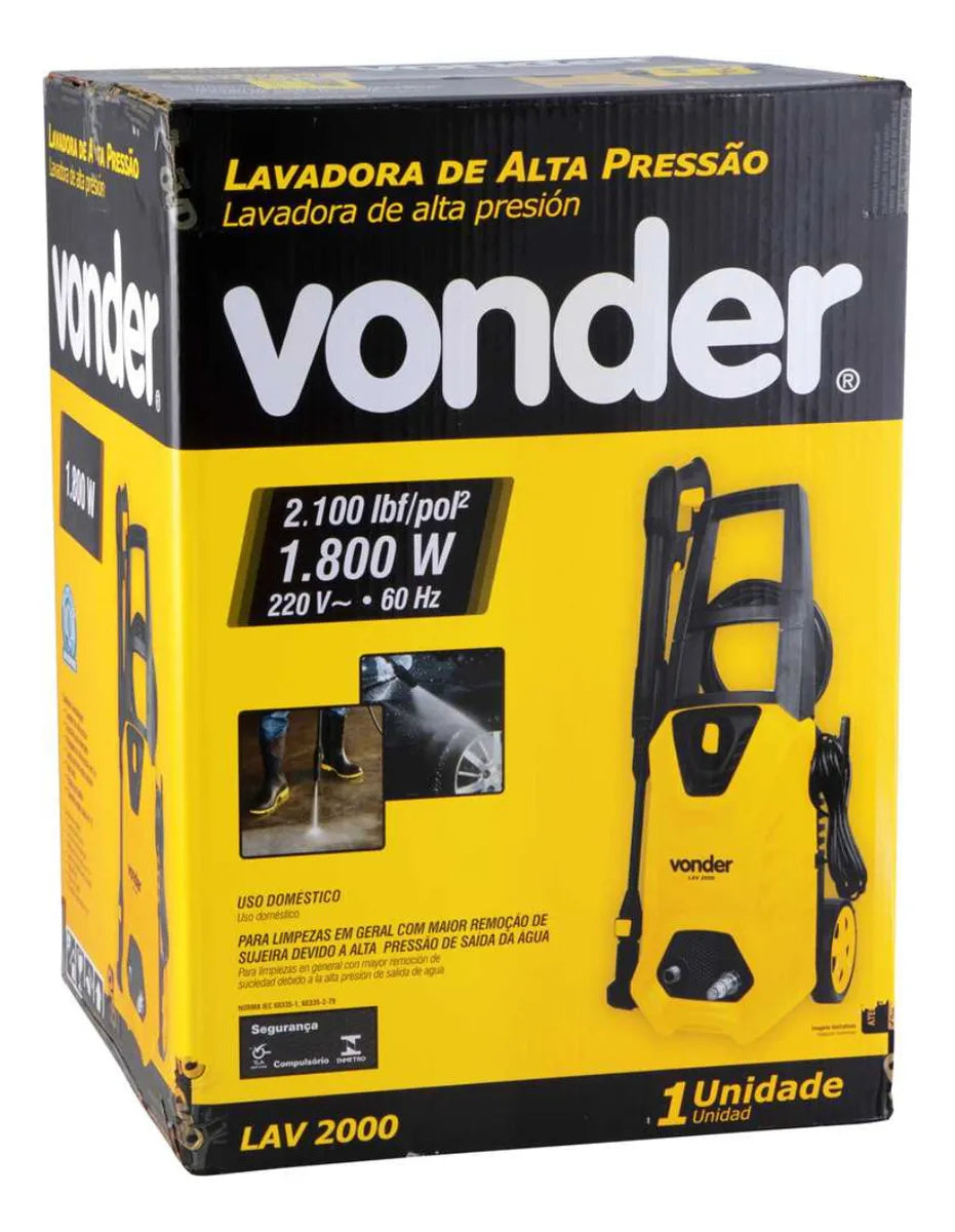 LAVADORA A.PRESSAO LAV2000 220V VONDER