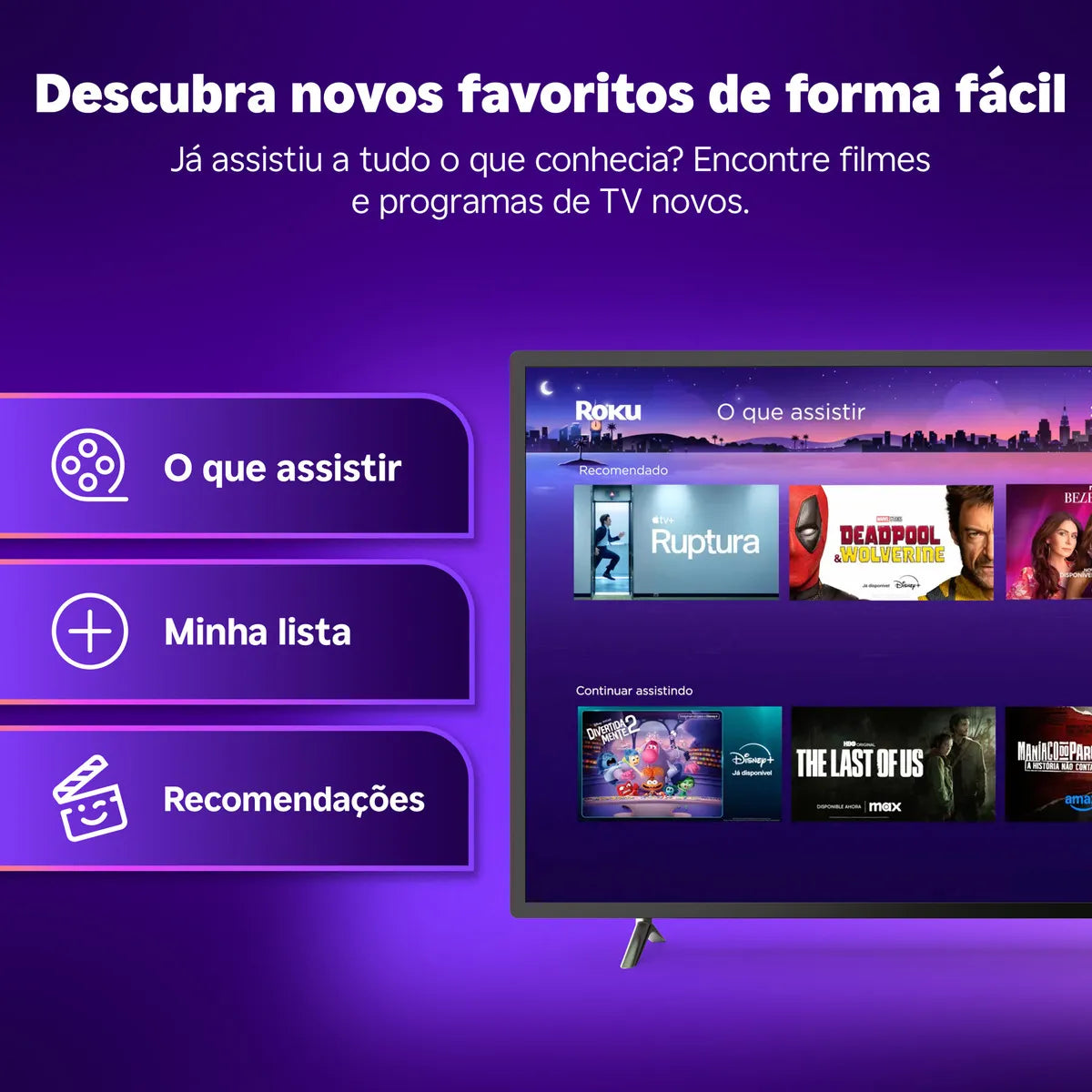 Roku Streaming Stick 2025, Dispositivo para TV HD/FHD