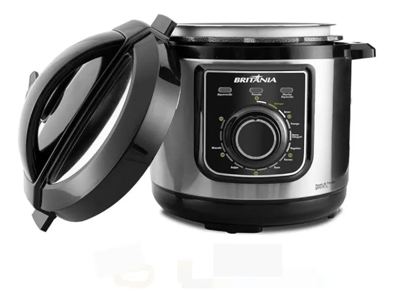 Panela de Pressão Britânia BPP01PI Multifuncional 3L - 127V