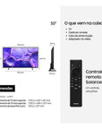 Smart TV 50" Samsung Crystal Uhd 4k U8600