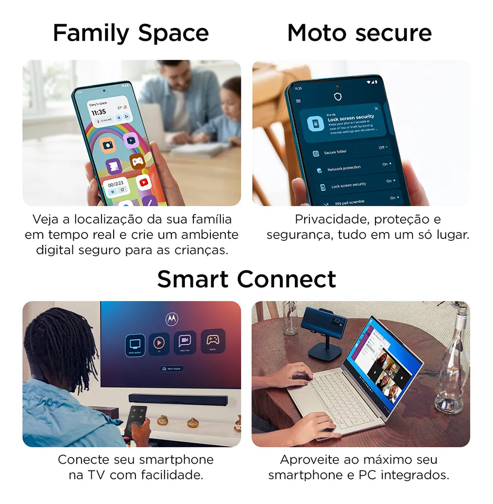 Smartphone Motorola Moto G35 5g - 128gb 12gb Verde