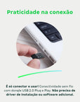 MOUSE INTELBRAS MSI200 -SEM FIO PRETO BLISTER