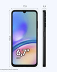 Smartphone Samsung Galaxy A05s 128GB 6GB RAM - Preto