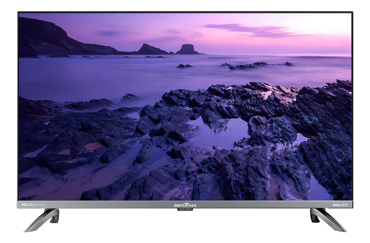 Smart TV 32&quot; Britânia BTV32G7PR2CSGBLH HD LED HDMI Roku TV