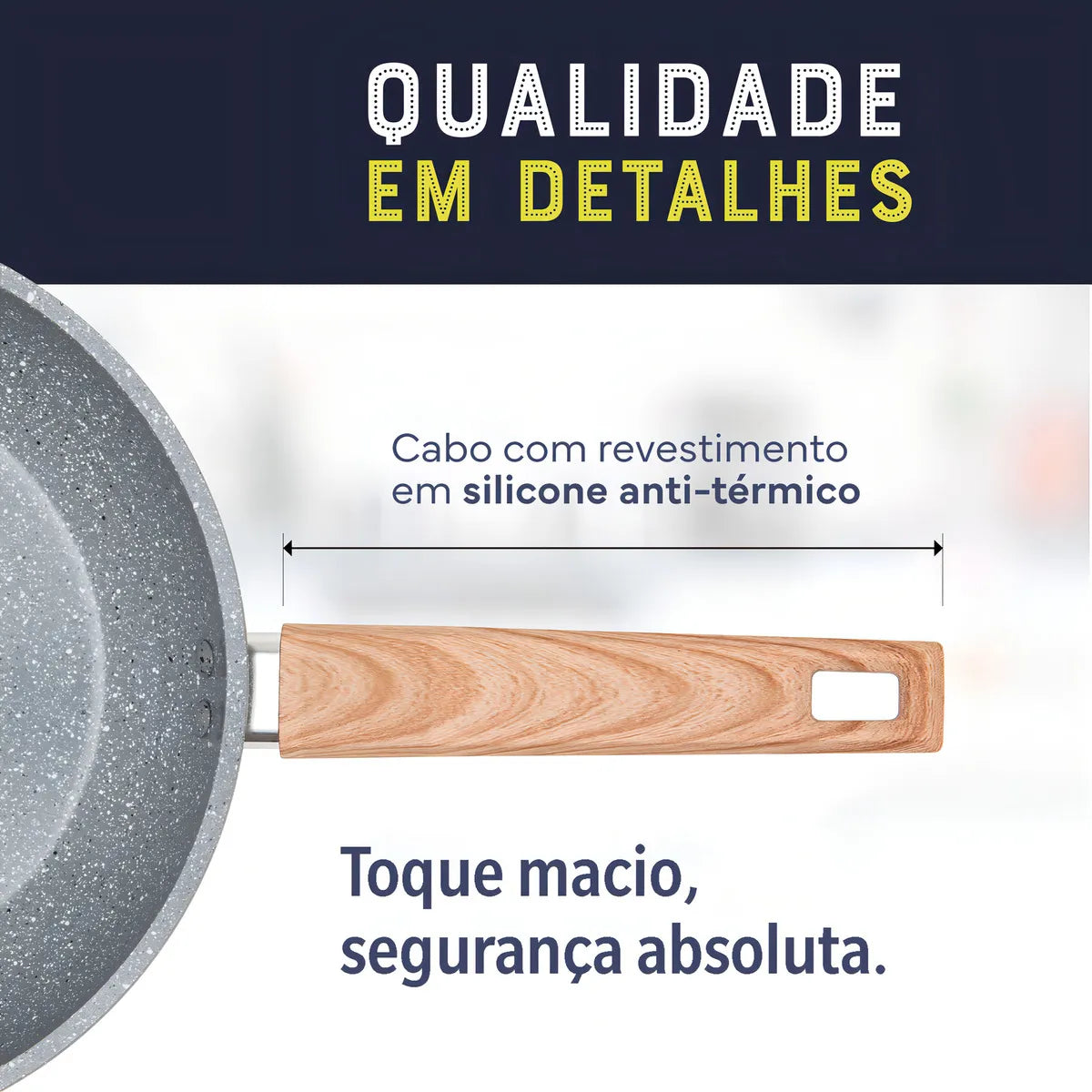 Conjunto De Panelas E Leiteira 5 Peças Marble Ed Dark Gray