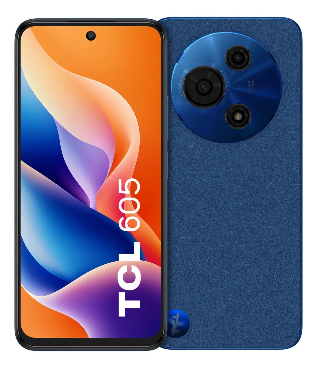 Smartphone TCL 605 4GB RAM (+ 8GB) 128GB - Azul
