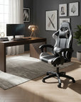 CADEIRA GAMER BRX IMPACT SILVER