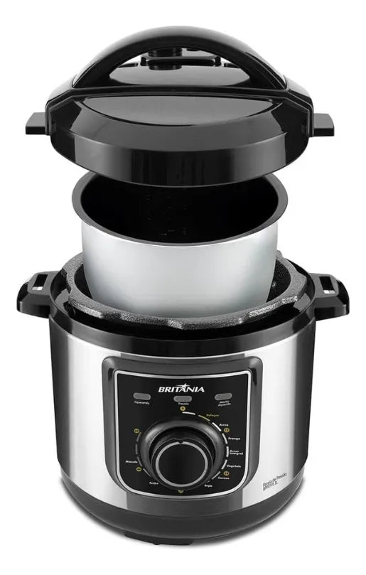Panela de Pressão Britânia BPP01PI Multifuncional 3L - 127V