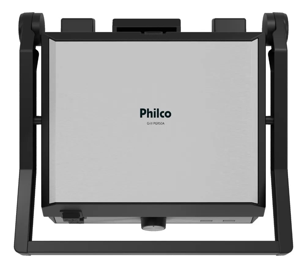 Grill Philco 2 Em 1 Chapa Com Abertura 180° Pgr50a 220v
