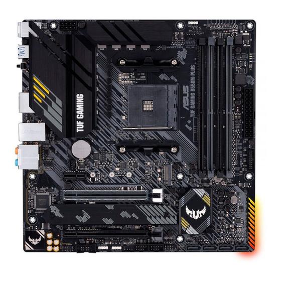 Placa-mãe Asus P/amd Am4 B550m-plus Tuf Gaming 4xddr4 Matx