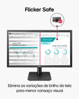 Monitor Gamer 21.5" LG Full Hd 75hz Freesync 22mp410-b.awzm - Preto