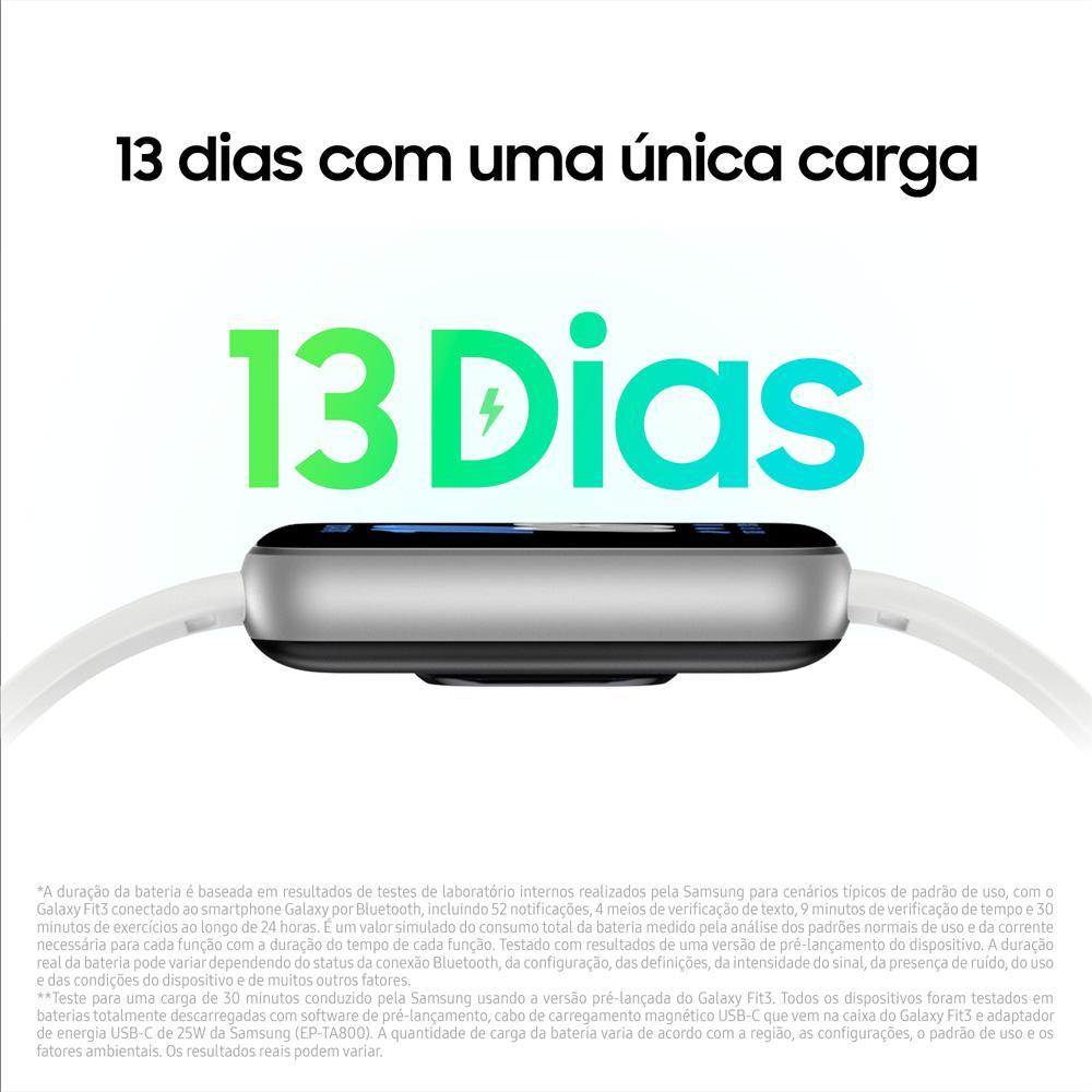 SMARTWATCH SAMSUNG GALAXY FIT3 PRATA