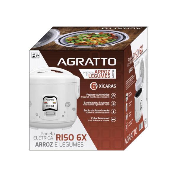 PANELA ELETRICA DE ARROZ RISO PA6X 127V