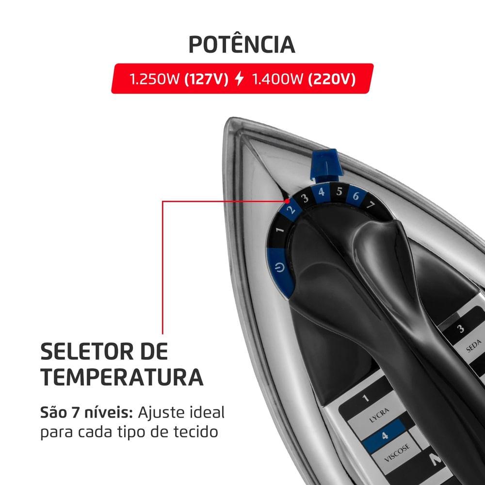 FERRO A SECO MONDIAL FS-01-BI 127V