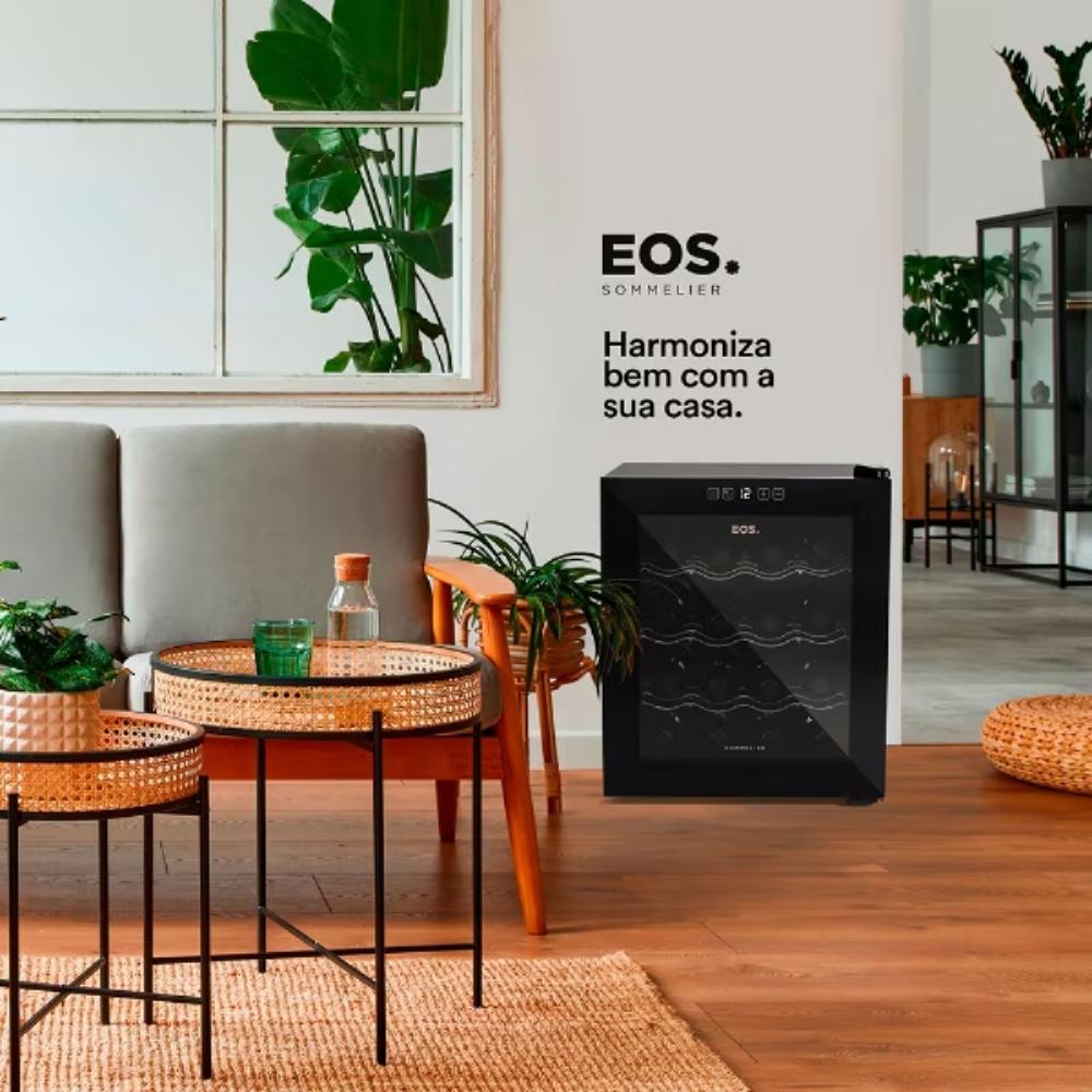 ADEGA CLIMATIZADA EOS 16 GARRAFAS EAE16B