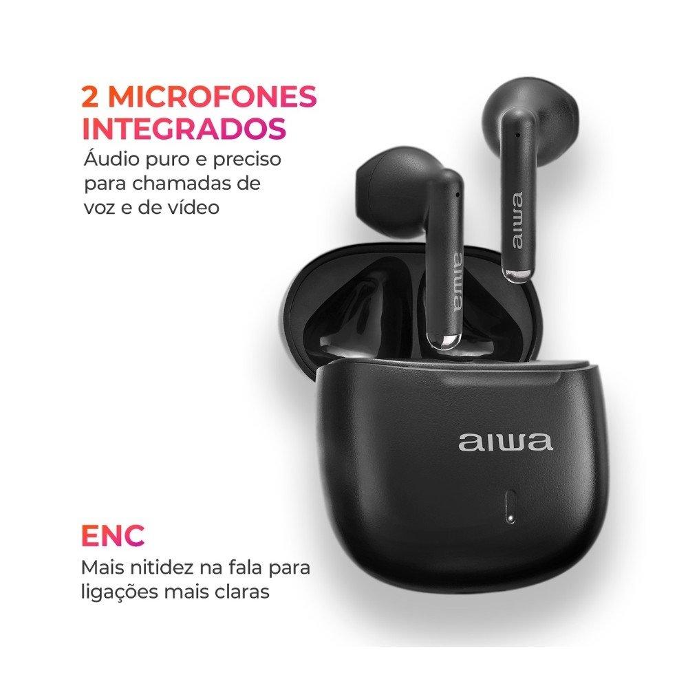 FONE DE OUVIDO EARDBUD AIWA AWS-EB-05-B