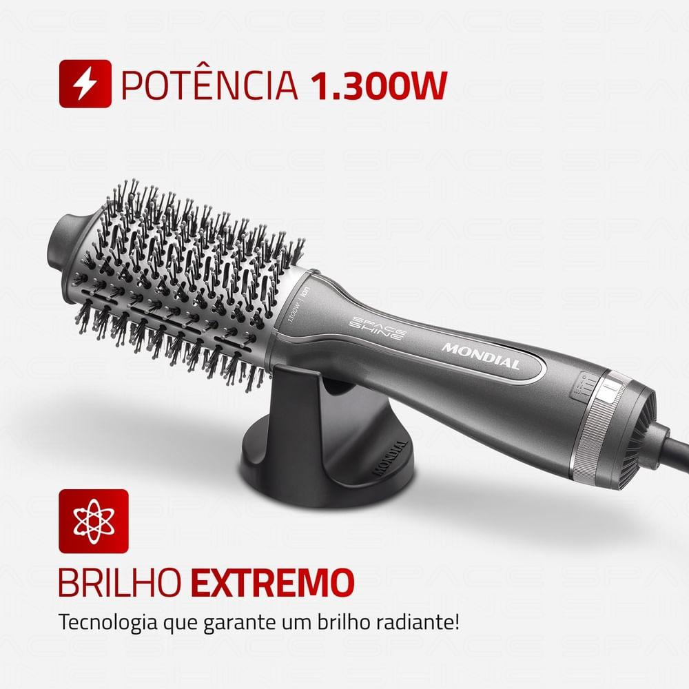Escova Secadora Space Shine Mondial Grafite ES-20