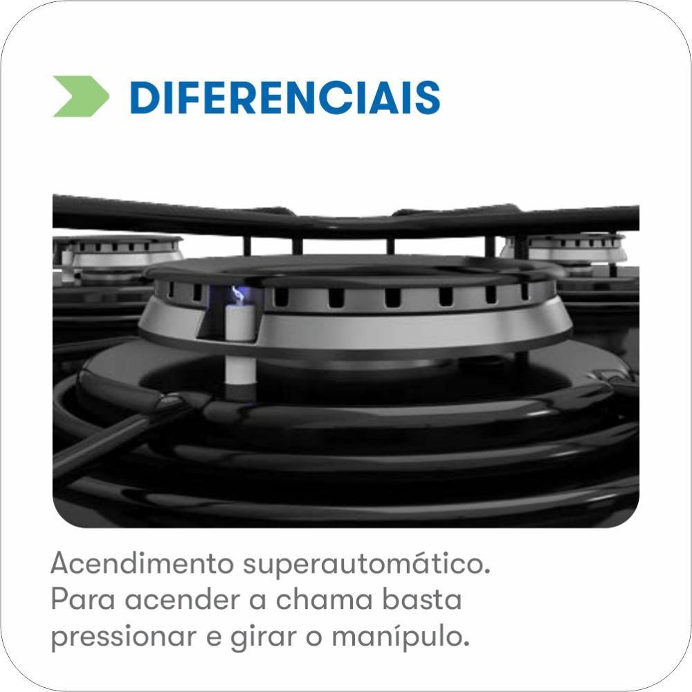 COOKTOP ITATIAIA ESS 5Q TC 127/220V PTO