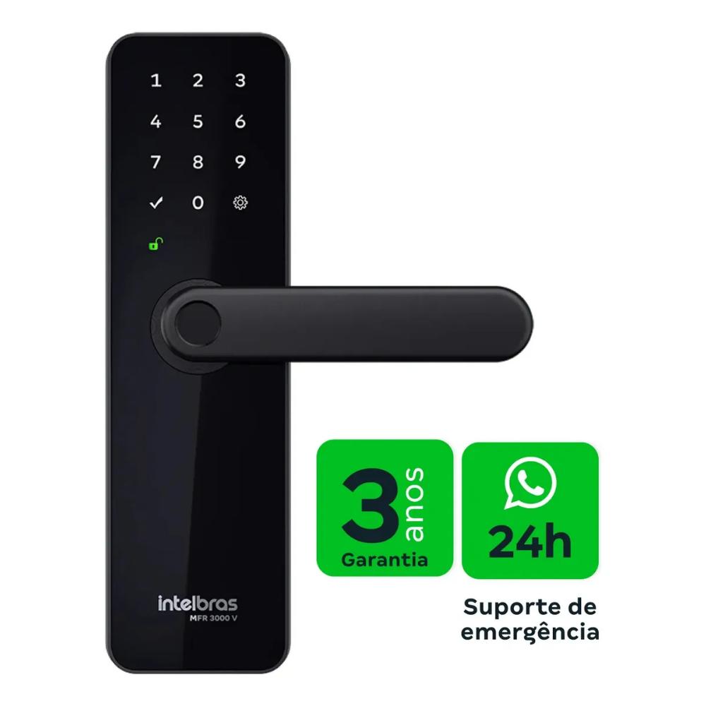 FECHADURA INTELIGENTE EMBUTIR MFR 3000 V