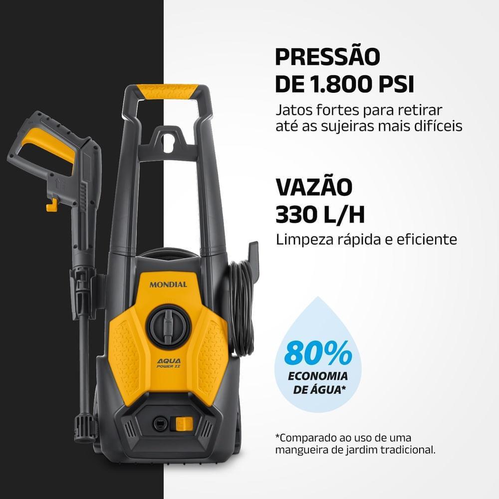 LAV ALTA PRESSAO AQUA POWER 127V LAP02GY
