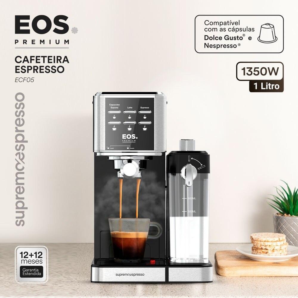 CAFETEIRA ESPRESSO LATTE ITALIANA 4 EM 1