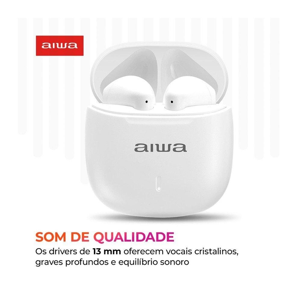FONE DE OUVIDO EARDBUD AIWA AWS-EB-05-W
