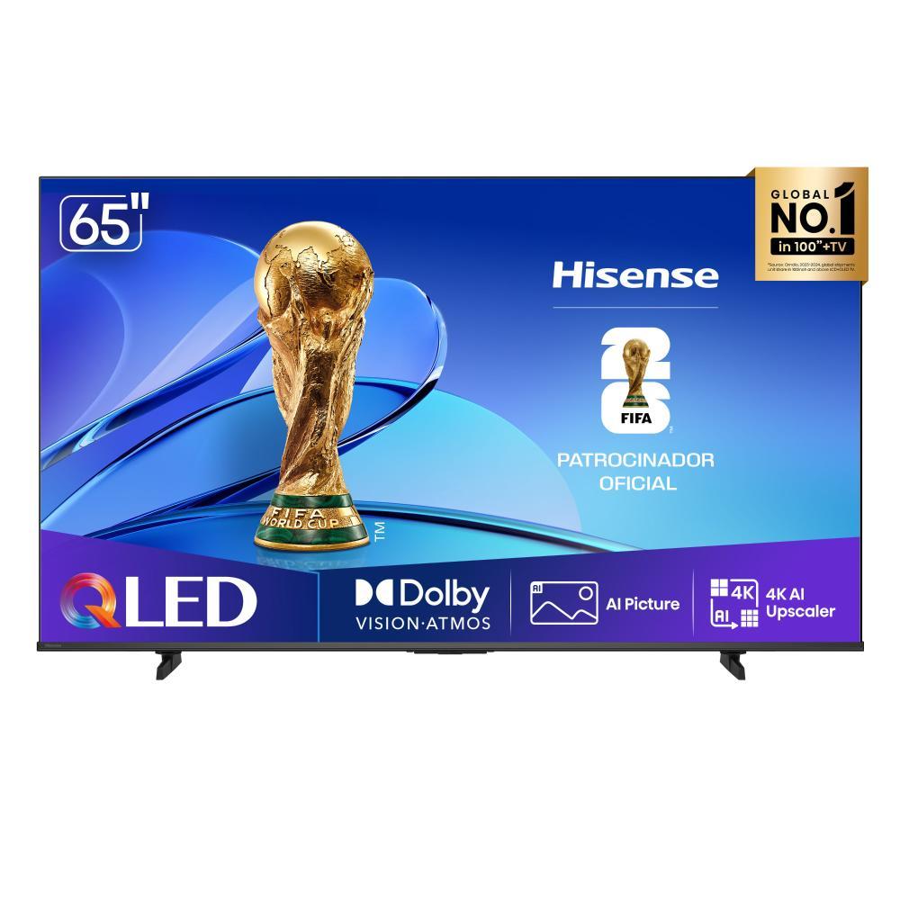 SMART TV 65” 4K UHD HISENSE QLED 65Q6QV
