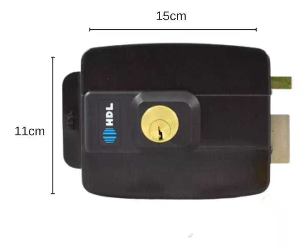 FECHADURA HDL C-90 AF PRETA 90.01.03.026