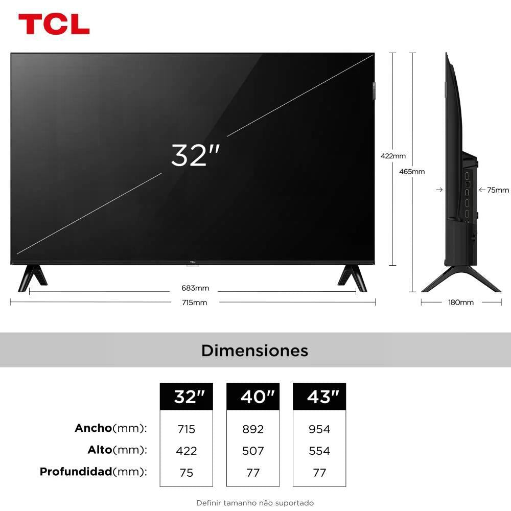 SMART TV TCL QLED  32S5K GOOGLE