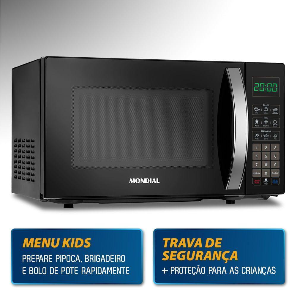 MICRO ONDAS MONDIAL 21L MO-01-21B 220V