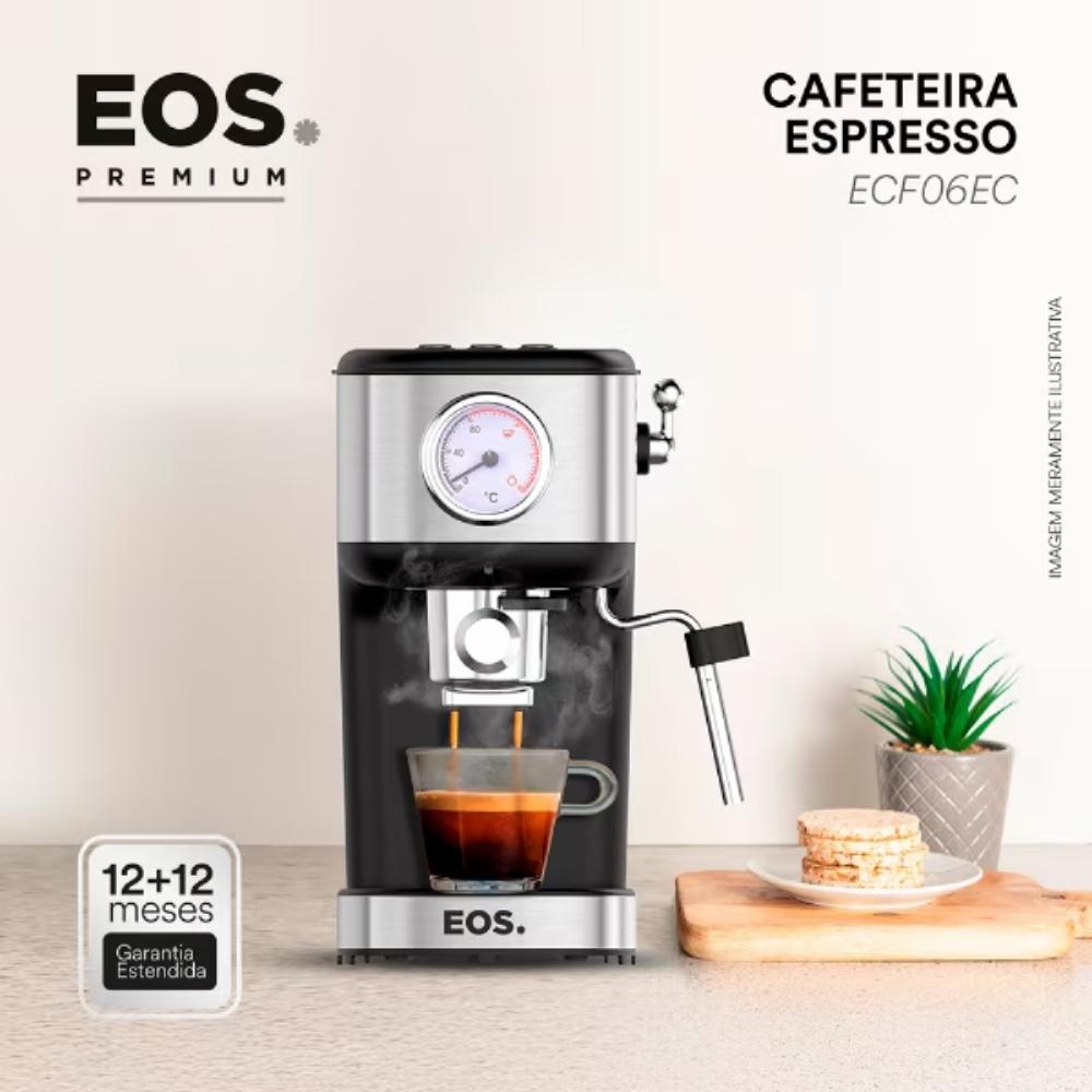 CAFETEIRA ESPRESSO 1,2L 20 BAR ECF08EC 1