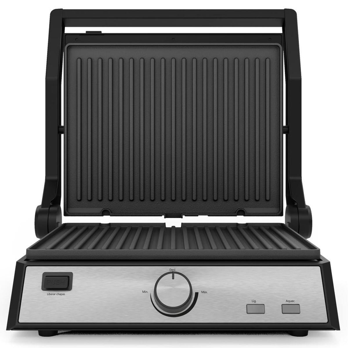 GRILL PHILCO PGR50A 2 EM 1 PRETO 127V