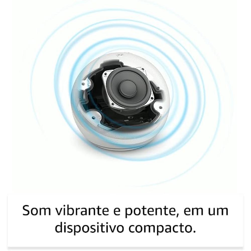 Echo Dot 5ª Geração com Assistente Smart Speaker Preta