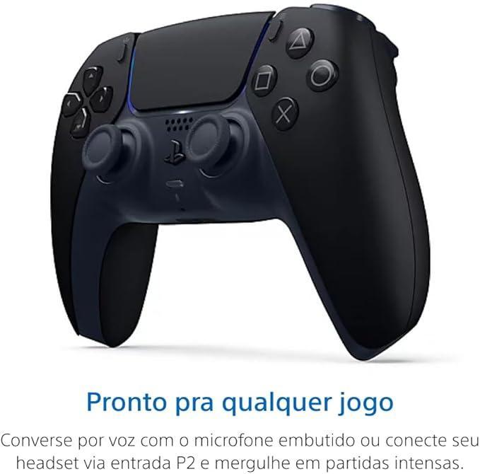 CONTROLE SEM FIO PS5 DUALSENSE MIDNIGHT