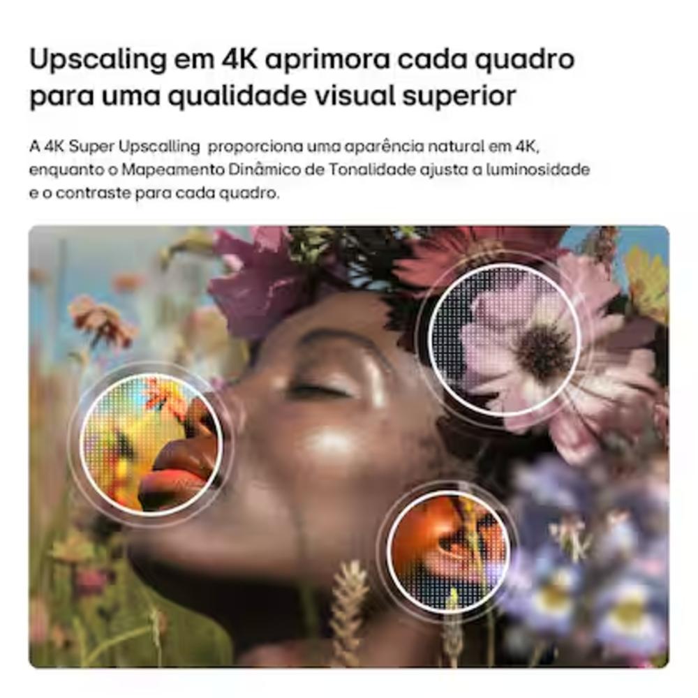 Smart TV LG 55 polegadas 4K Ultra HD Nano AI LED com HDR 55UN85CBPSA.BWZ
