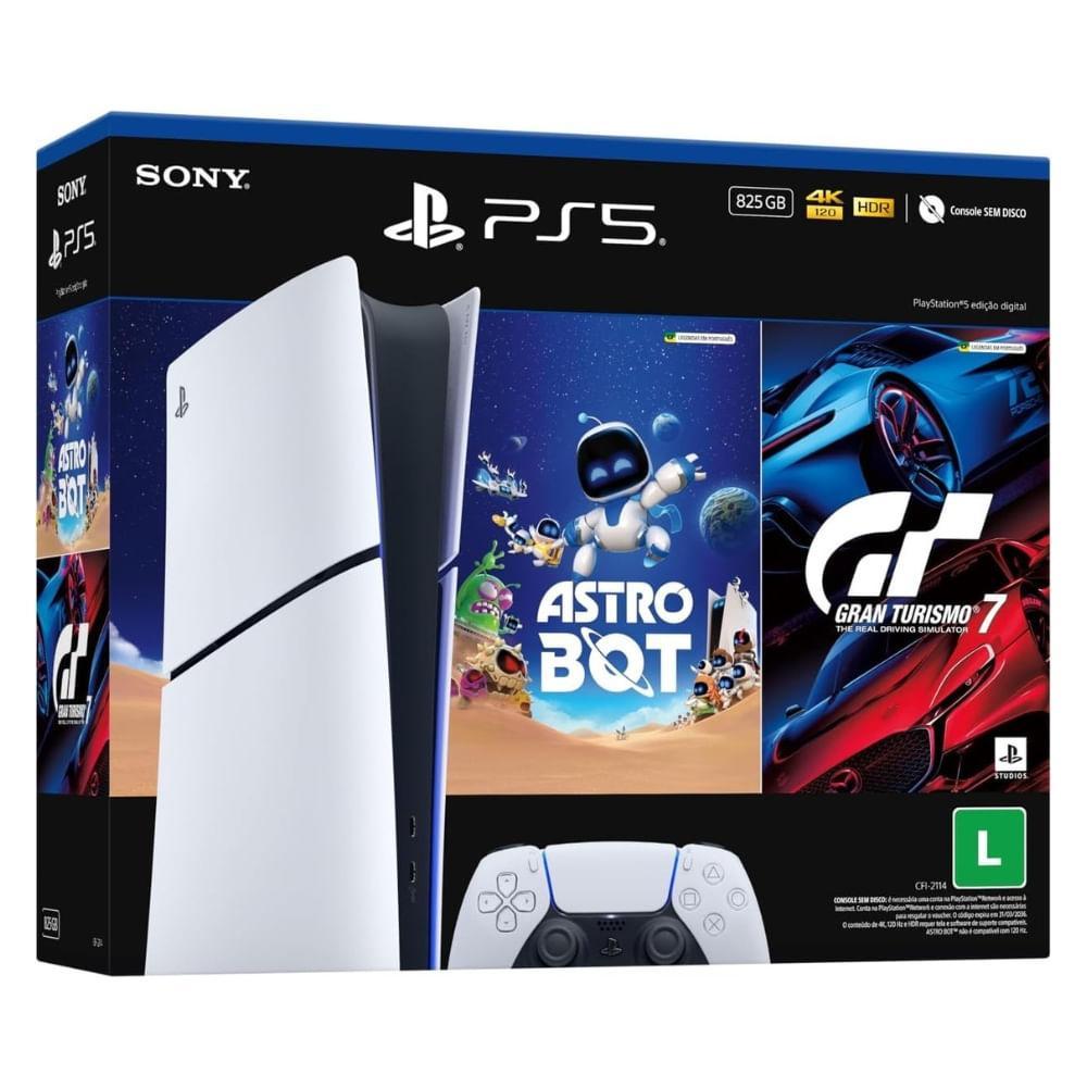 CONSOLE PS5 BUNDLE 2 DIGITAL 825GB