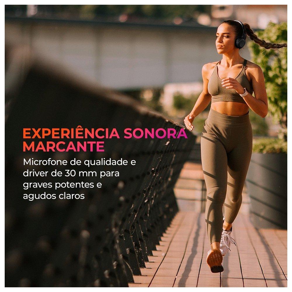 FONE DE OUVIDO HEADPHONE AIWA HP-03-B BL