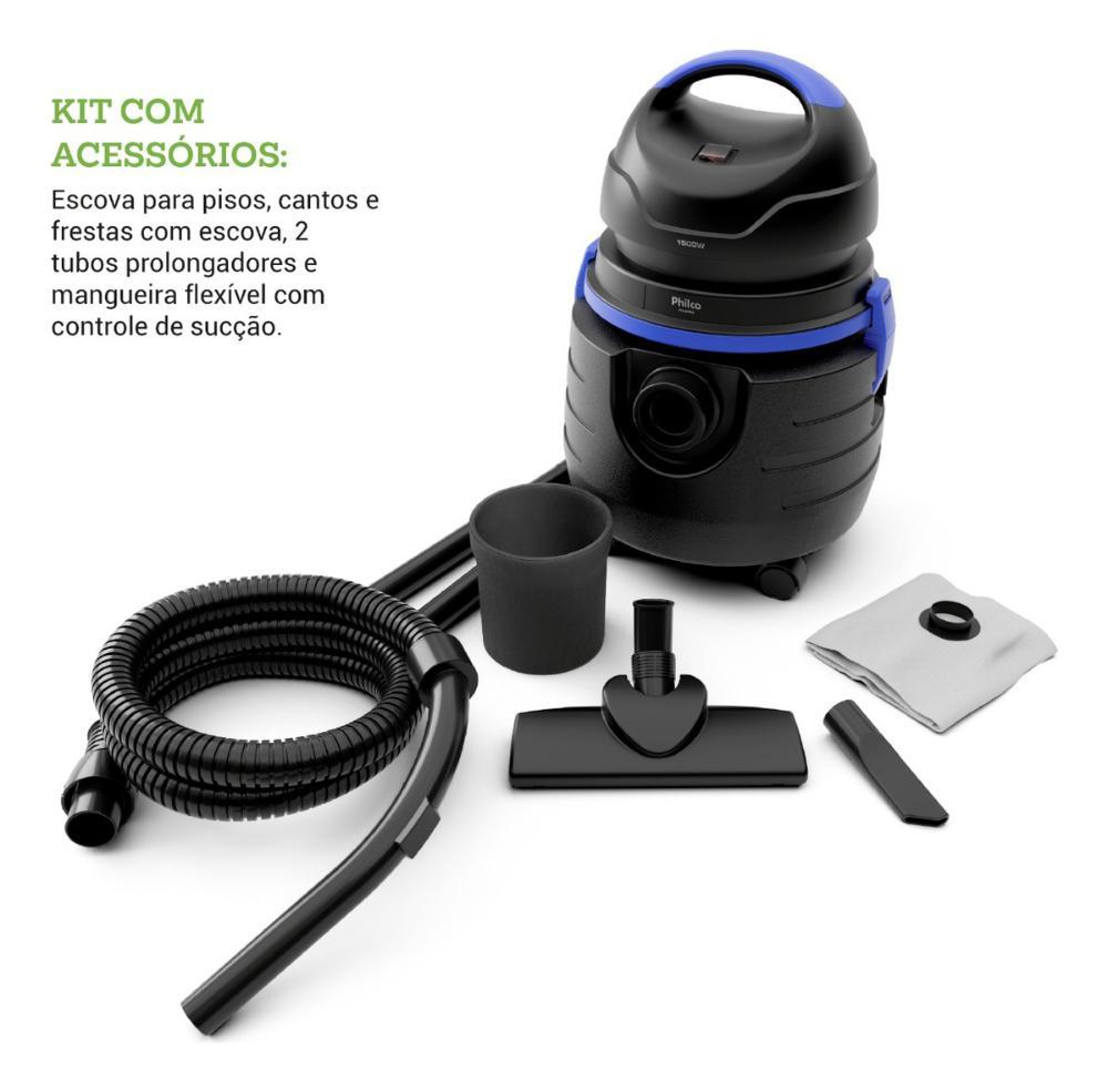 ASPIRADOR AGUA/PO 1500W 20L PAS80 127V
