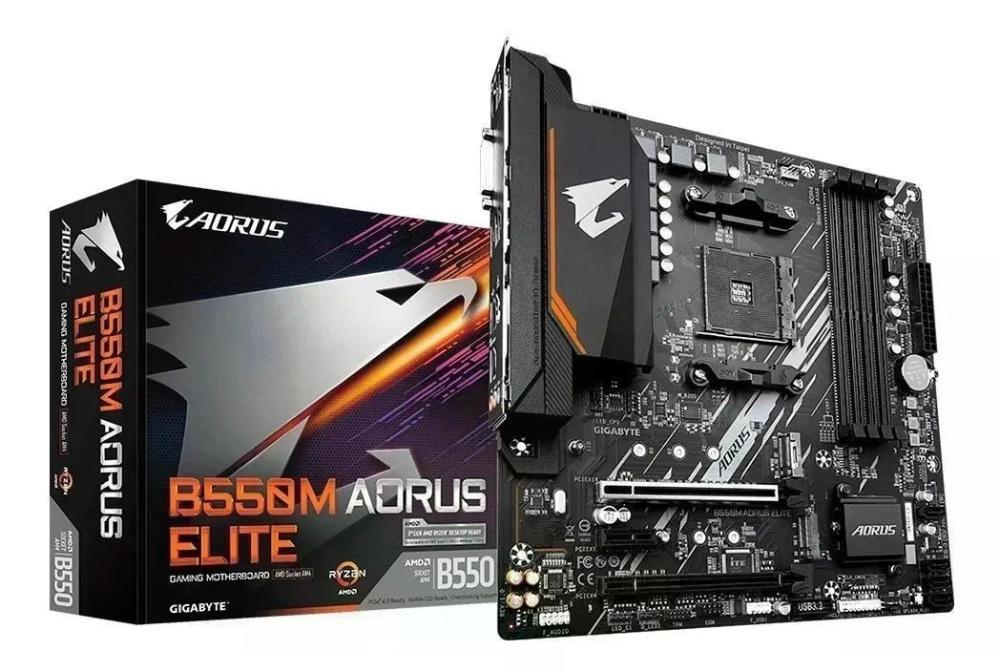 PLACA MAE GIGABYTE B550M AORUS ELITE 1.3