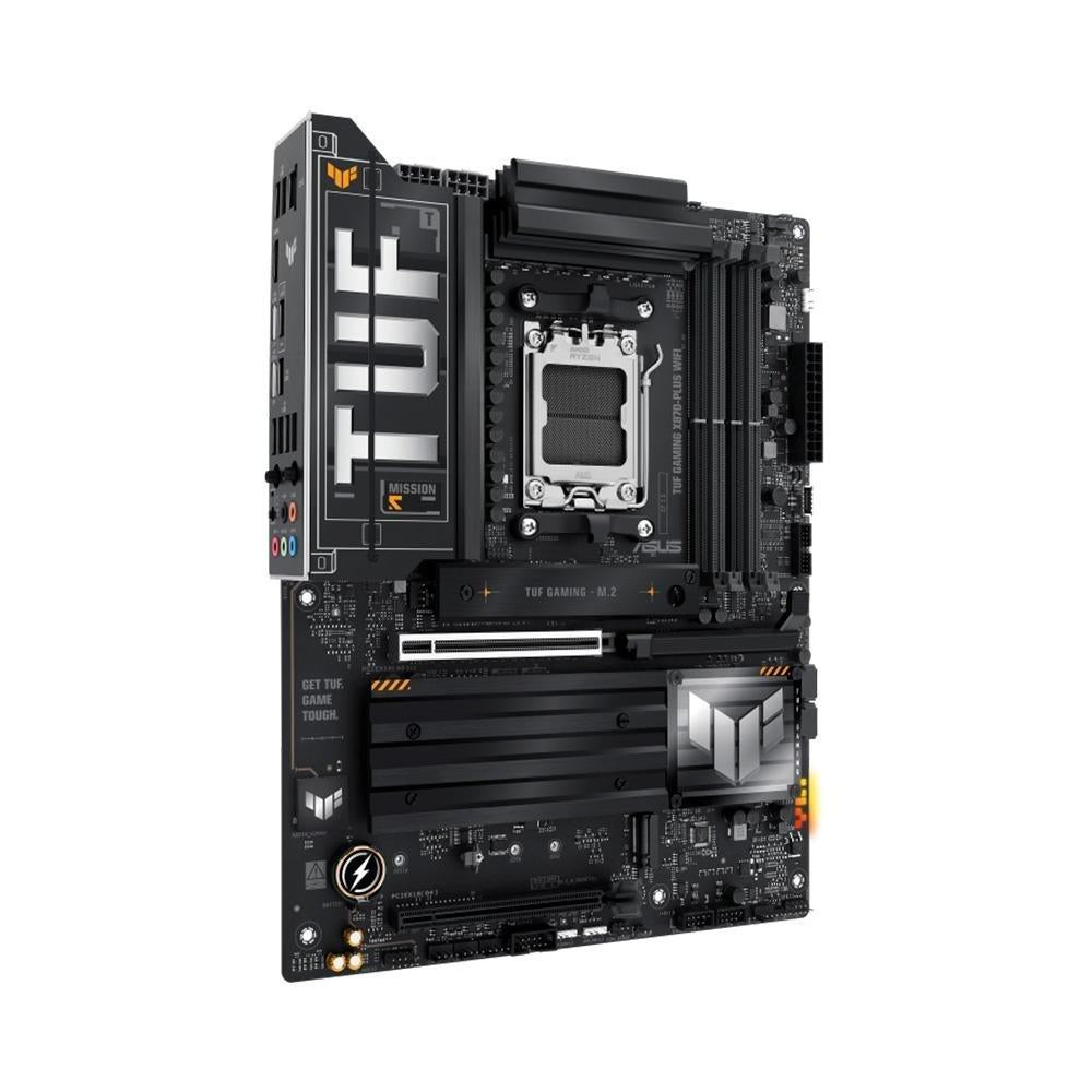 Placa Mãe Asus TUF Gaming X870Plus WiFi Chipset X870 AMD AM5 WiFi 7 ATX DDR5