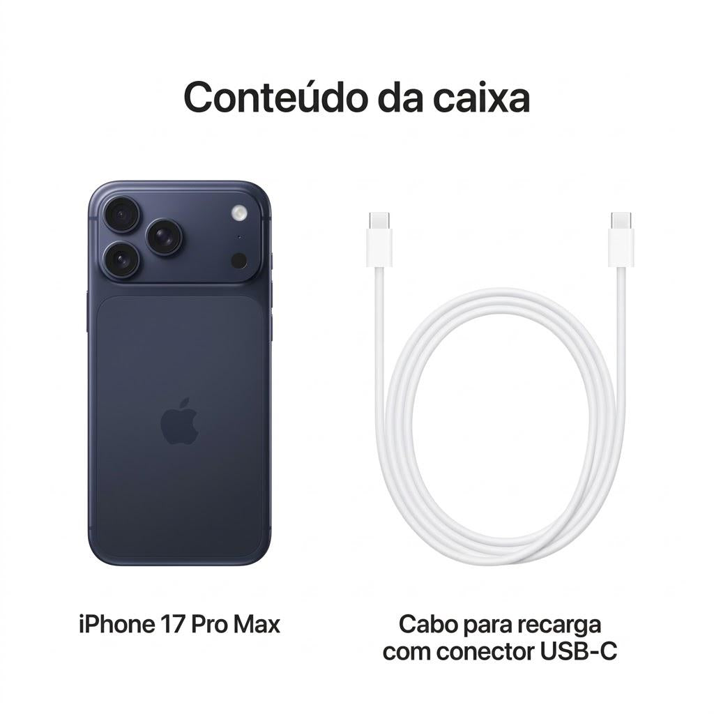 Apple iPhone 17 Pro Max 256GB Azul-intenso 6,9" 48MP iOS 5G