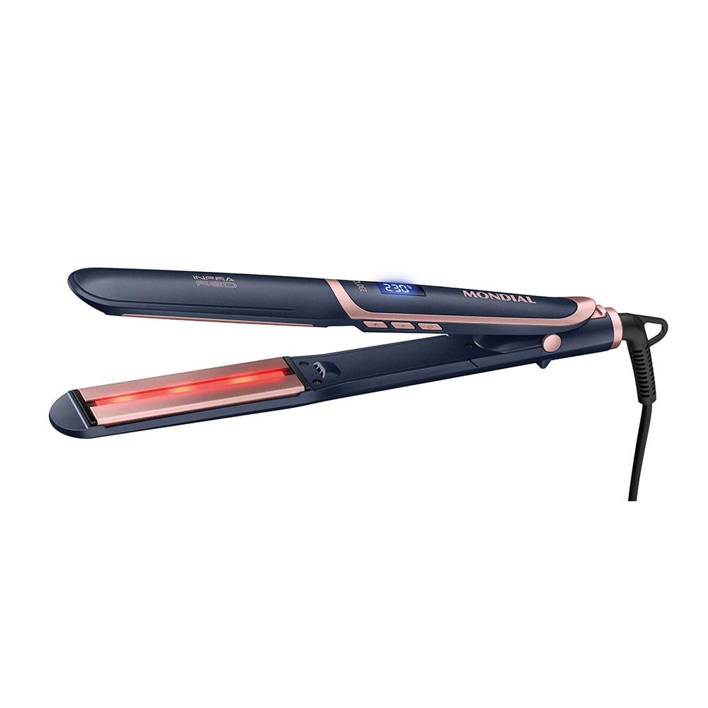 PRANCHA ALISADORA INFRARED AZUL P-01-IR