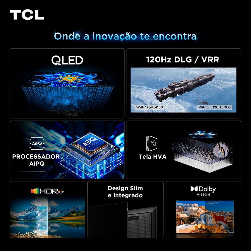 SMART TV TCL QLED P7L 65P TK65P7LPTOB
