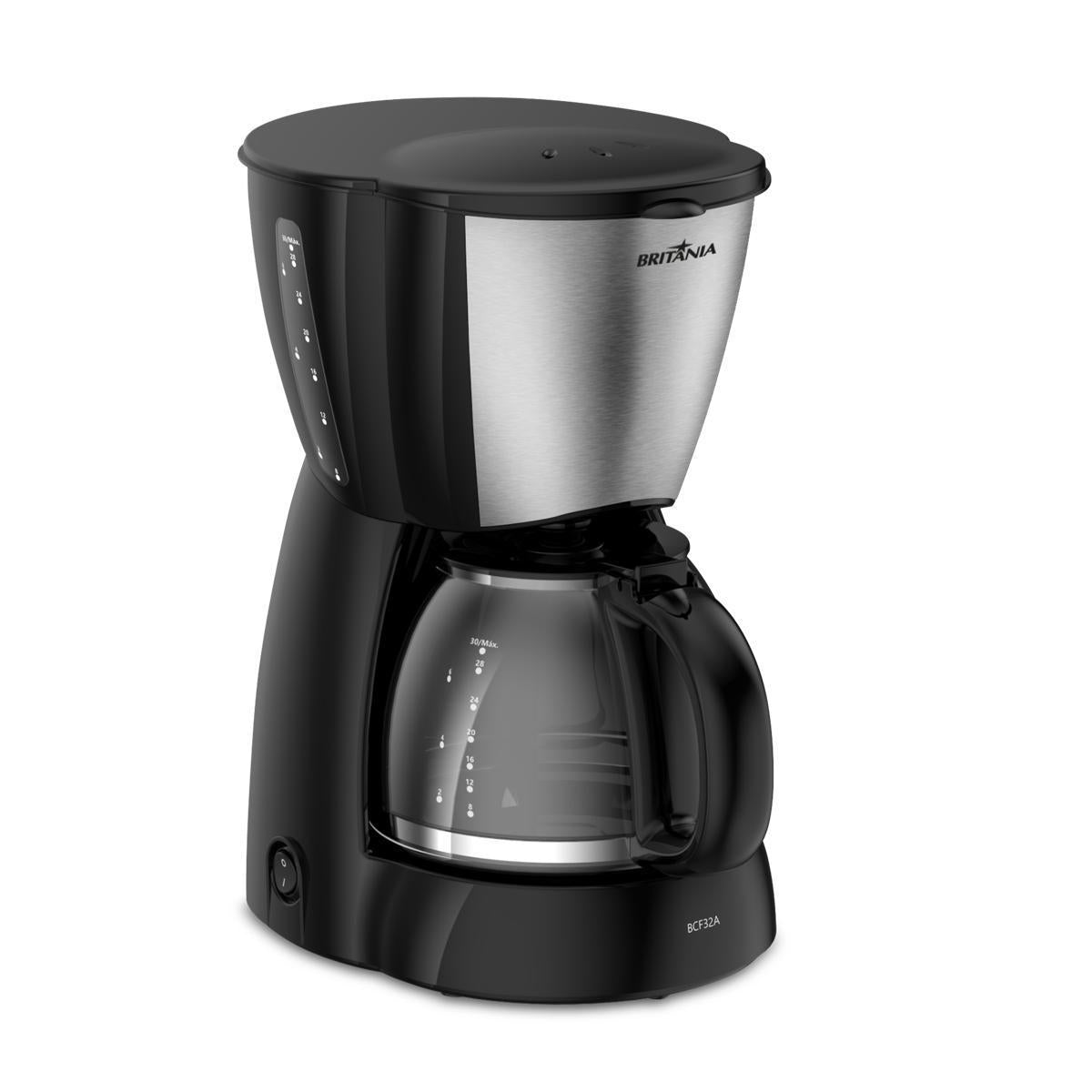 Cafeteira Britânia 32 Cafezinhos Bcf32A 1,28L 800W - 127V