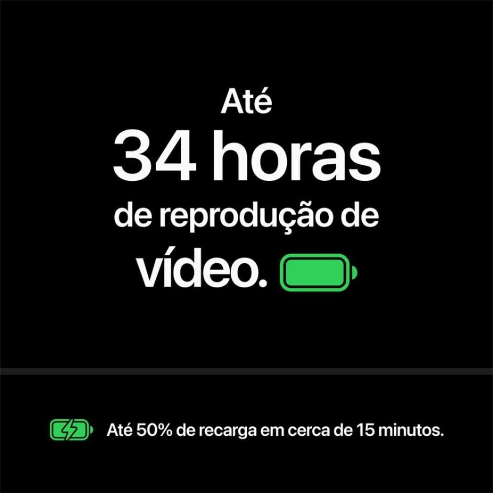 Apple iPhone 18 PRO 256GB Silver Tela 6,3 pol. Câmera Tripla Principal Fusion 48 MP
