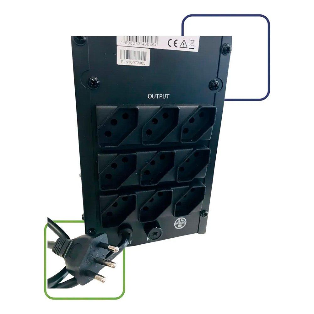 Nobreak interativo JBR GUARD 2000VA Bivolt