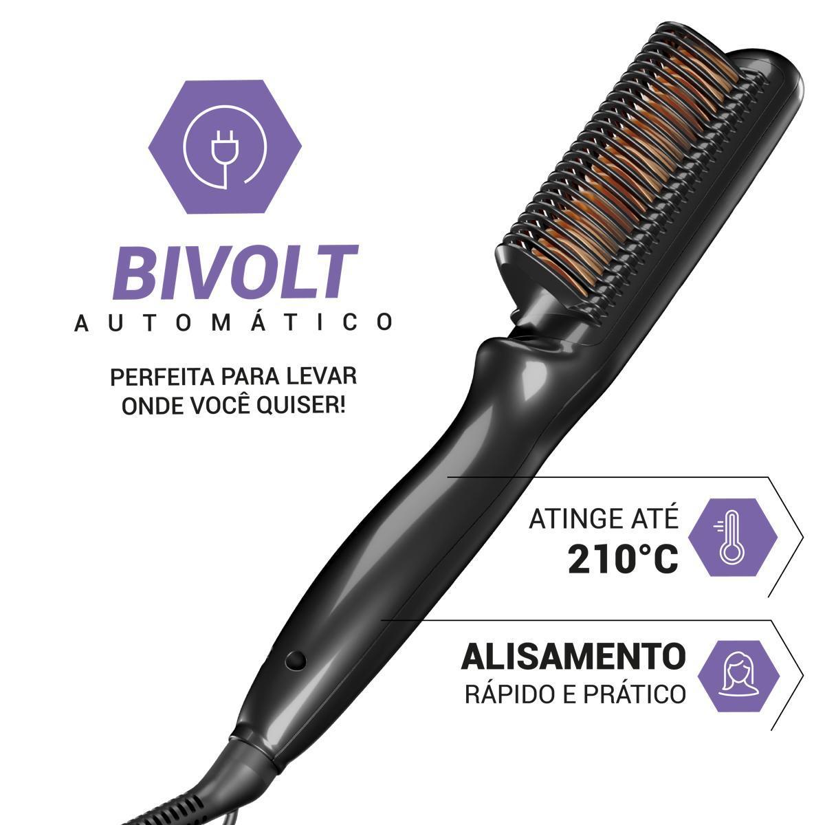 ESCOVA ALISADORA PEA01A BIV